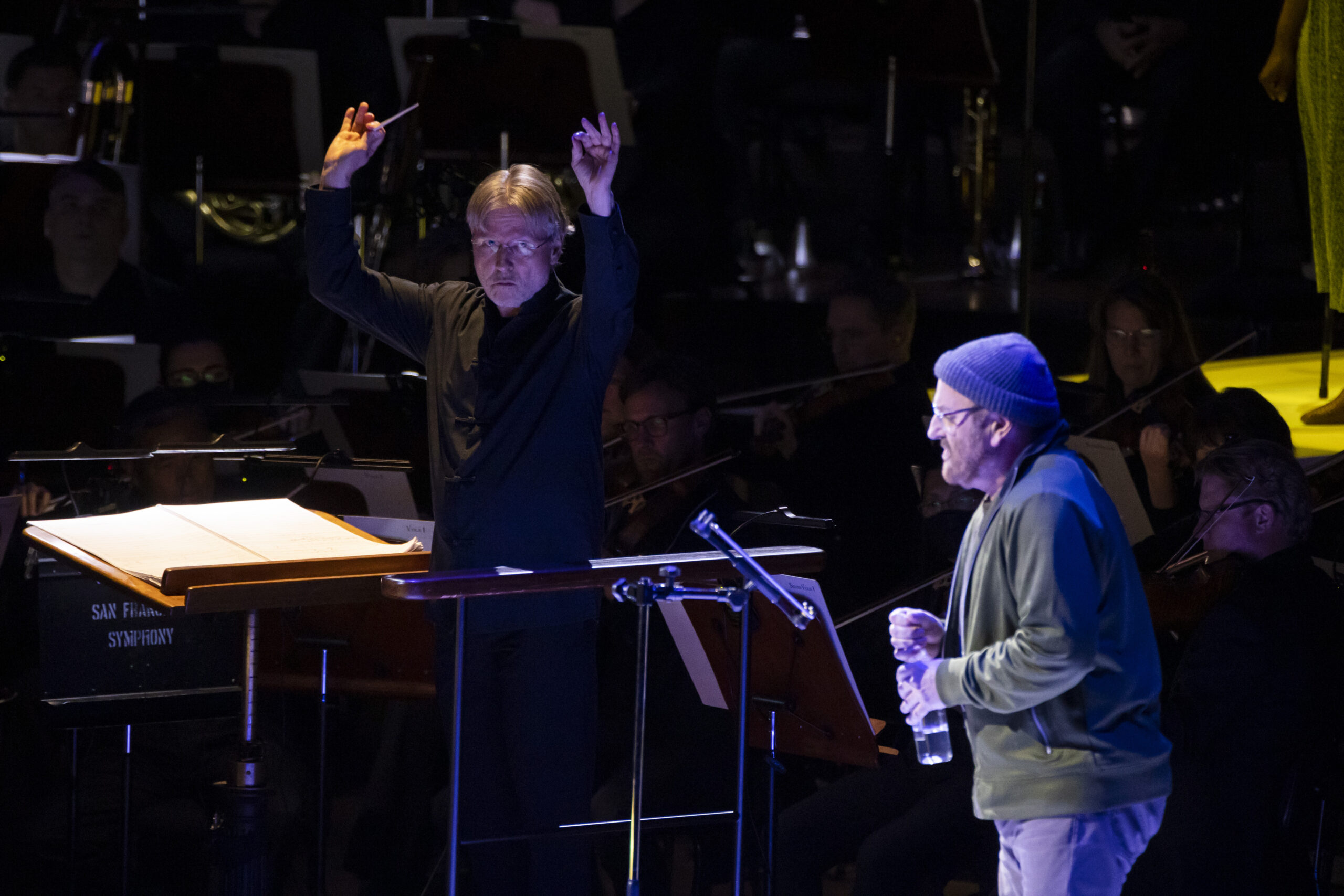 symphony, direction, conducting, Esa-Pekka Salonen, Christopher Purves, Adriana Mater, San Francisco Symphony